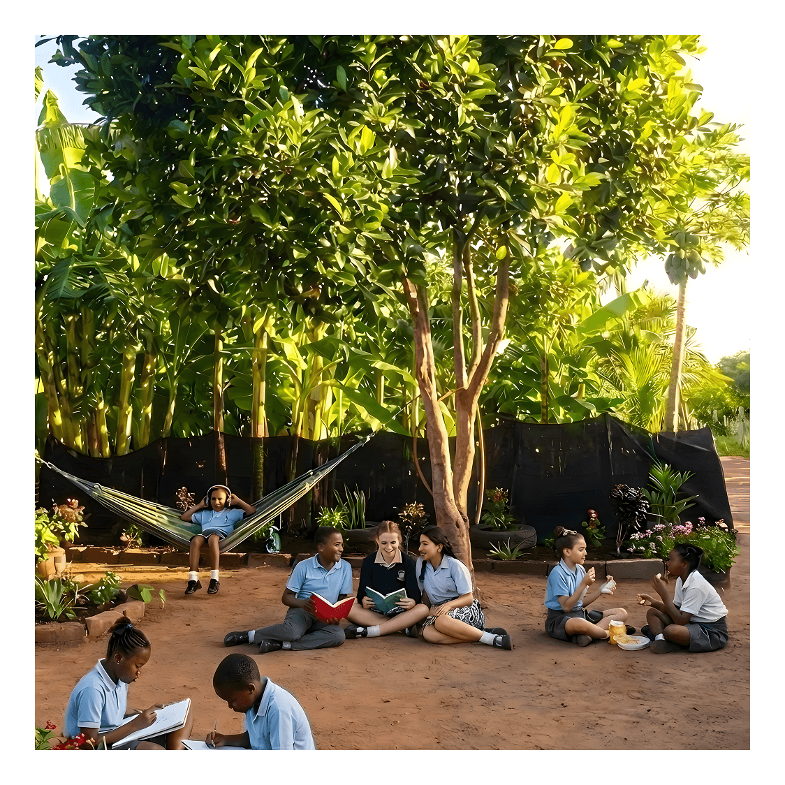 Fresh Air & Garden Relaxation